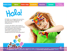 Tablet Screenshot of eltallerdeayudate.com